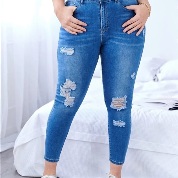 🛑SOLD 🛑🔥SHEIN JEANS 🔥 - Picture 6 of 9